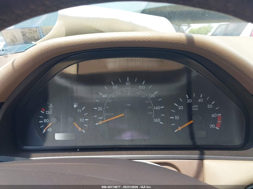 2002 MERCEDES-BENZ E-KLASSE SEDAN 4.3L V-8 , 275HP