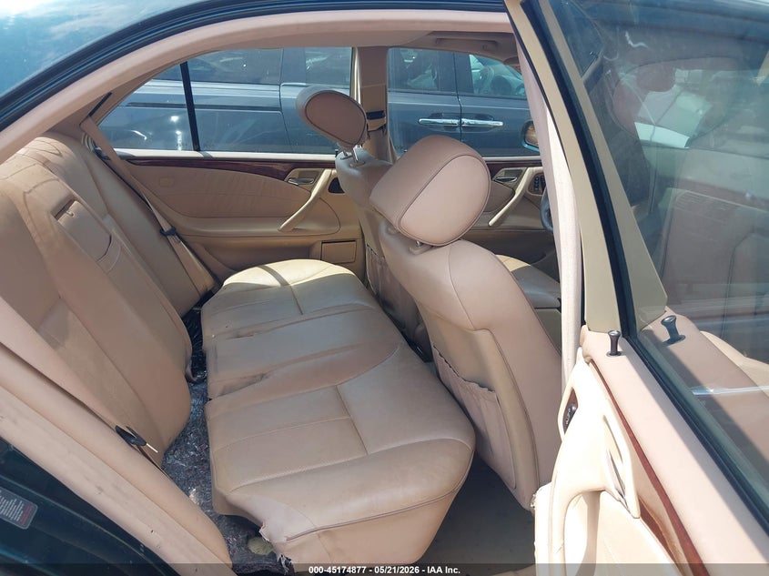 2002 MERCEDES-BENZ E-KLASSE SEDAN 4.3L V-8 , 275HP
