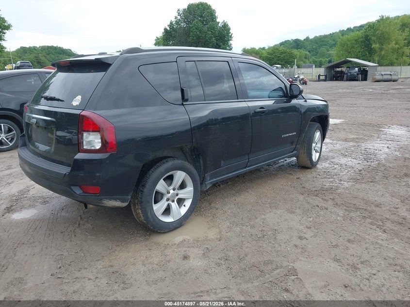 Vin: 1c4njcba9gd666643, lot: 45672583, jeep compass sport 20164