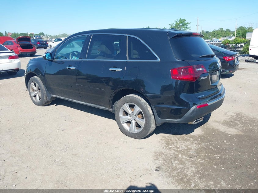 Vin: 2hnyd2h42ch549509, lot: 45672607, acura mdx technology package 20123