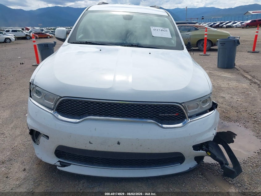 2022 Dodge Durango Sxt Awd VIN: 1C4RDJAG4NC103716 Lot: 45174929
