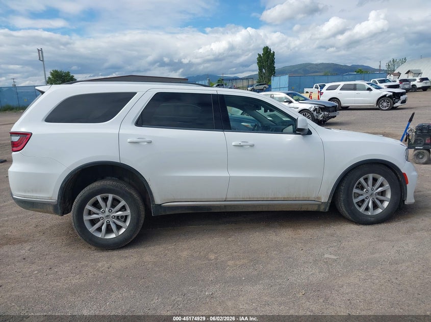 2022 Dodge Durango Sxt Awd VIN: 1C4RDJAG4NC103716 Lot: 45174929