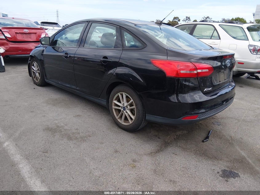 Vin: 1fadp3fe1jl235756, lot: 45672657, ford focus se 20183