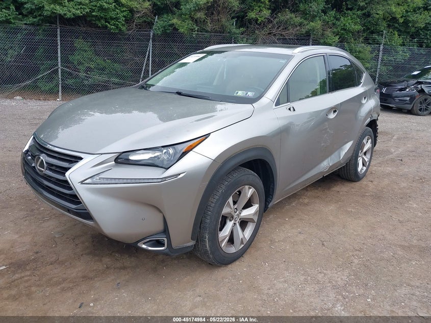 Vin: jtjbarbz0h2142299, lot: 45672670, lexus nx 200t 20172
