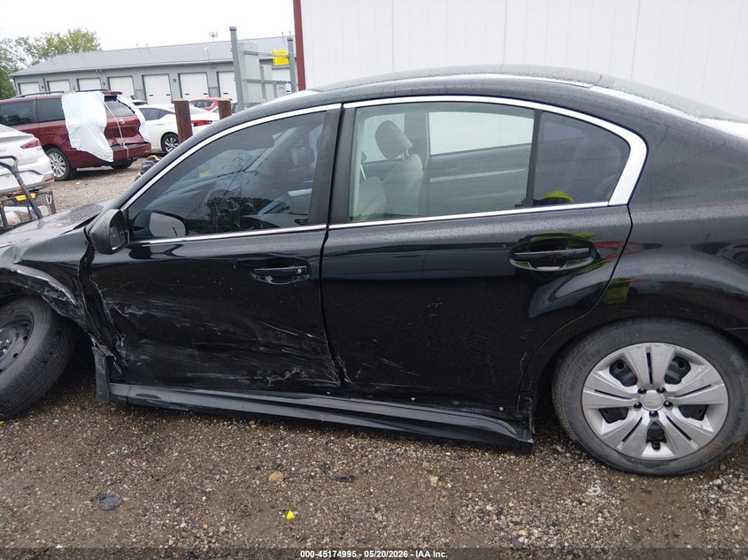 2013 SUBARU LEGACY SEDAN 2.5L H-4 DOHC, VVT, 173HP