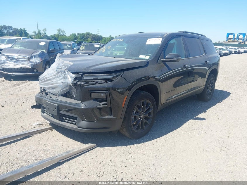 Vin: 1gnevgks0tj237754, lot: 45672706, chevrolet traverse awd lt 20262