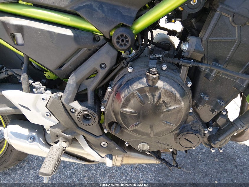 2022 Kawasaki Er650 L VIN: ML5EREL18NDA50266 Lot: 45175029