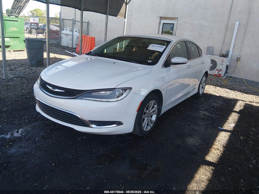 Vin: 1c3cccab4gn164830, lot: 45672730, chrysler 200 limited 20162