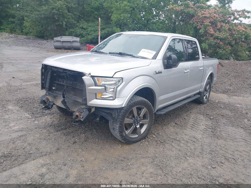 Vin: 1ftew1ef6gfc64970, lot: 45672741, ford f-150 xlt 20162