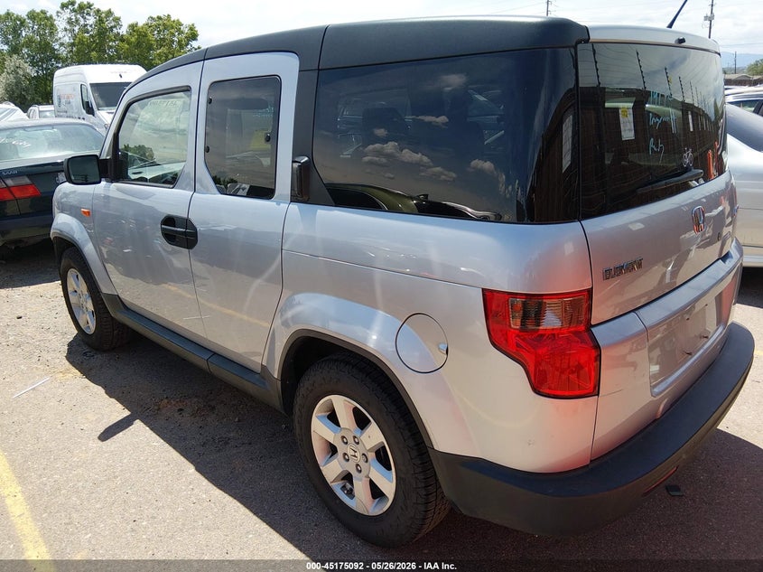 2009 HONDA ELEMENT SPORT UTILITY VEHICLE 2.4L I-4 DOHC, VVT, 166HP