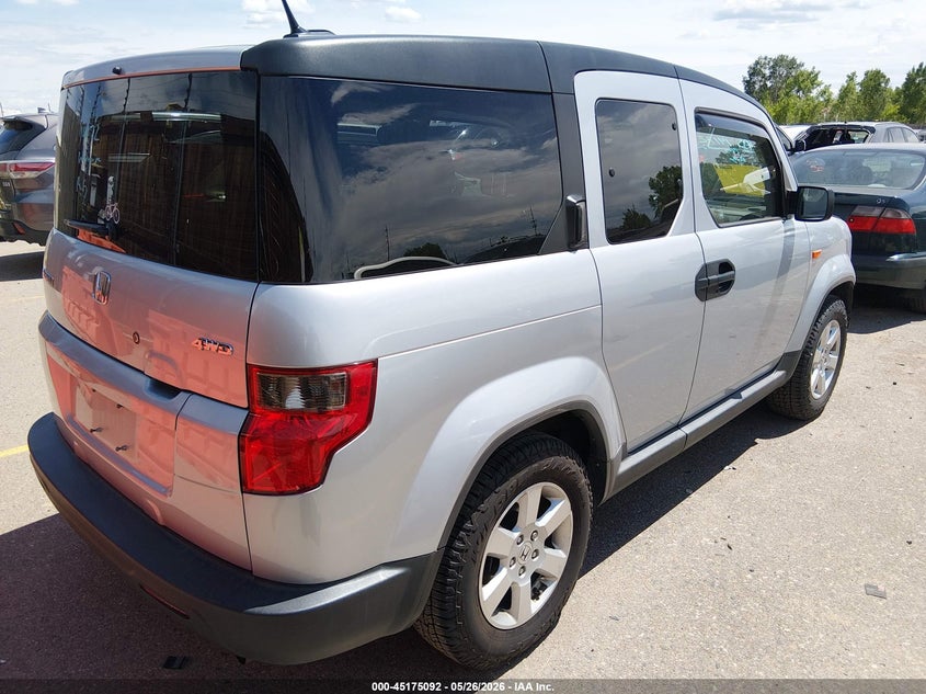 2009 HONDA ELEMENT SPORT UTILITY VEHICLE 2.4L I-4 DOHC, VVT, 166HP