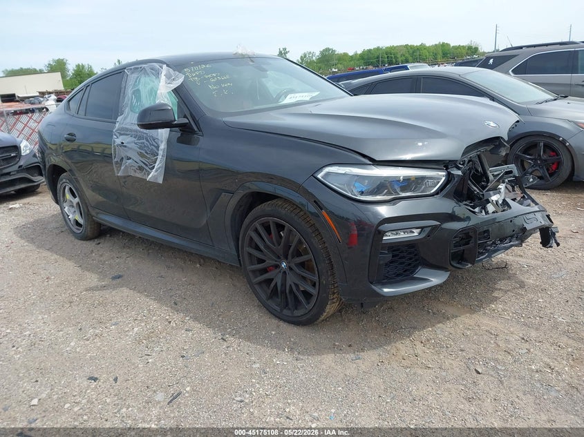 Vin: 5uxcy6c05m9g23668, lot: 45672793, bmw x6 xdrive40i 2021 img_1