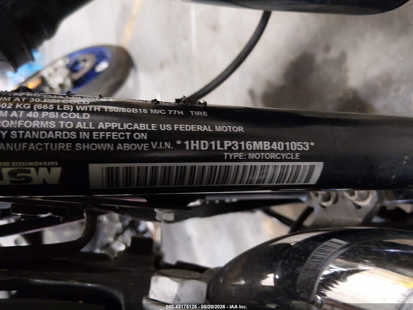 2021 Harley-Davidson Xl1200 Ns VIN: 1HD1LP316MB401053 Lot: 45175125
