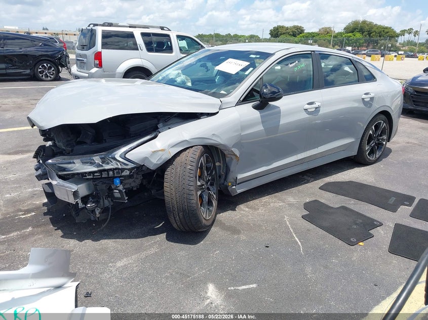 Vin: 5xxg64j27pg222435, lot: 45672874, kia k5 gt-line 20232
