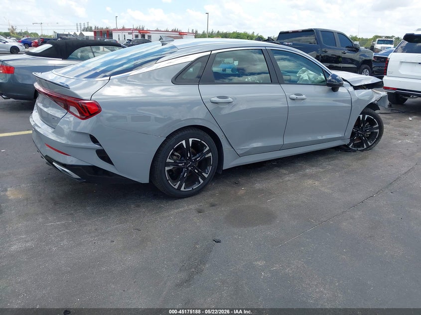 Vin: 5xxg64j27pg222435, lot: 45672874, kia k5 gt-line 20234