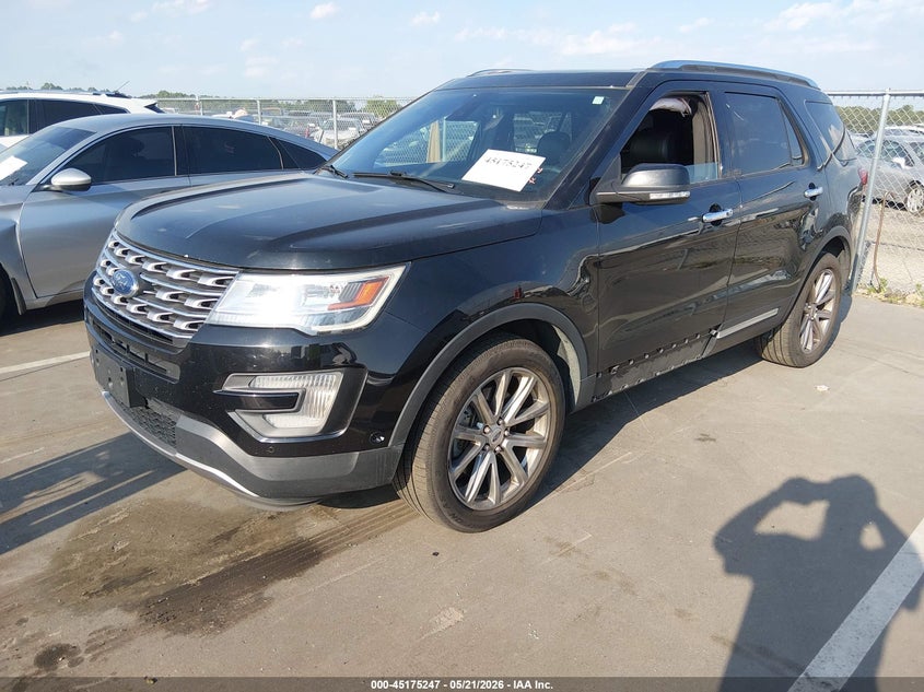 Vin: 1fm5k8f85hge42881, lot: 45672933, ford explorer limited 20172