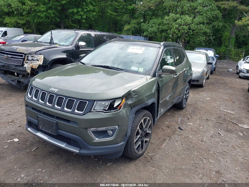Vin: 3c4njdcb3jt399935, lot: 45672934, jeep compass limited 4x4 20182