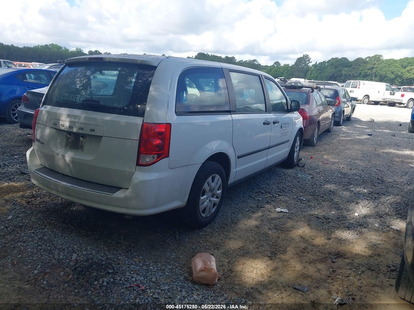 Vin: 2c4rdgbgxfr615202, lot: 45672936, dodge grand caravan american value pkg 20154