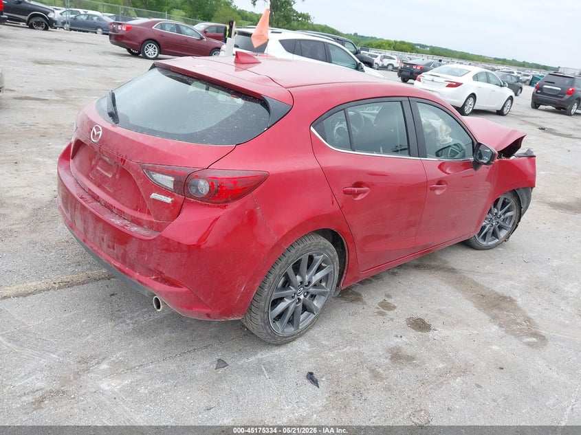 Vin: 3mzbn1l39jm273990, lot: 45673020, mazda mazda3 touring 20184