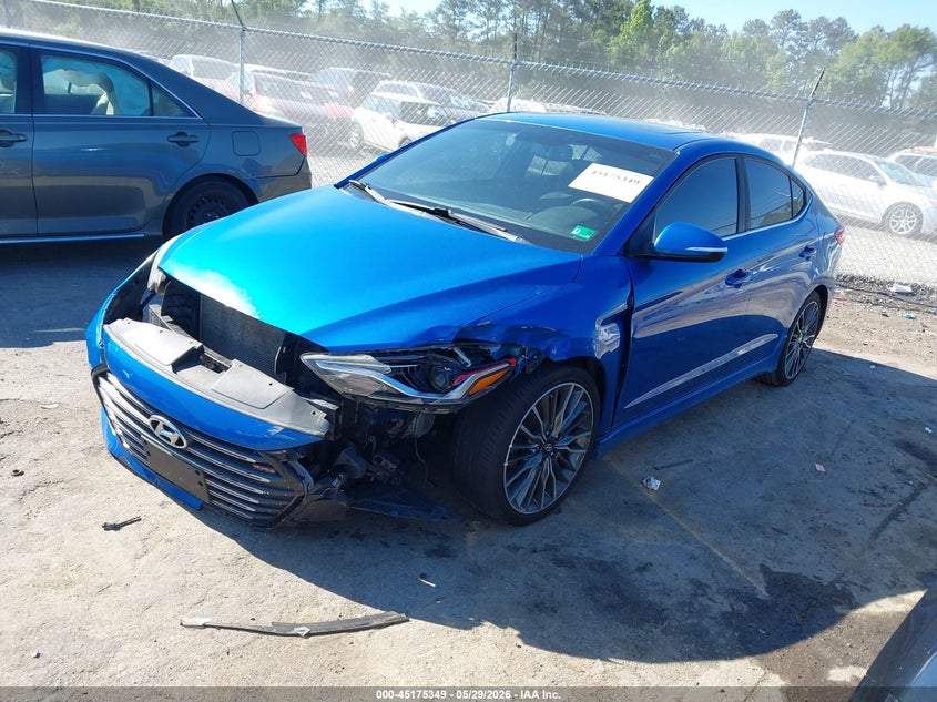 KMHD04LB2HU332446 2017 HYUNDAI ELANTRA SPORT photo 1