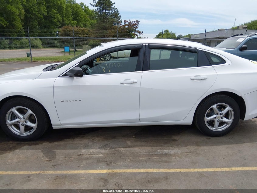 VIN 1G1ZB5STXJF239357 2018 CHEVROLET MALIBU 1LS