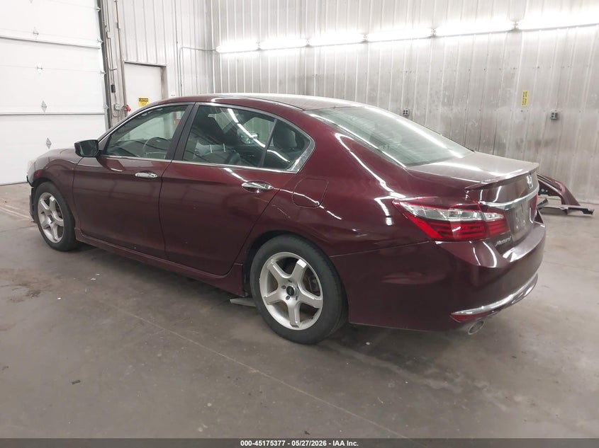 2016 HONDA ACCORD auction photo 3