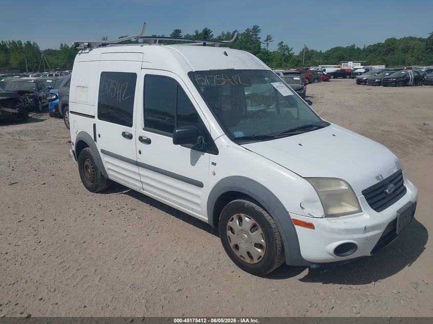 2012 Ford Transit 2.0 Connect Xlt white Lot 111045175412 Vin NM0LS6BN5CT118449