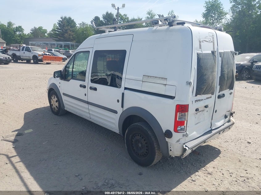 2012 Ford Transit 2.0 Connect Xlt white Lot 111045175412 Vin NM0LS6BN5CT118449