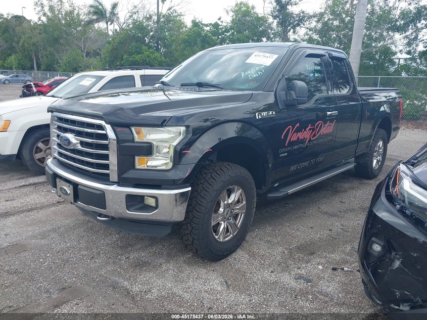 Vin: 1ftex1epxffc28672, lot: 45673123, ford f-150 xlt 20152