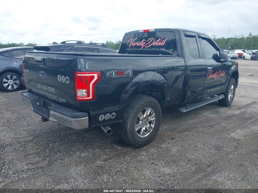 Vin: 1ftex1epxffc28672, lot: 45673123, ford f-150 xlt 20154