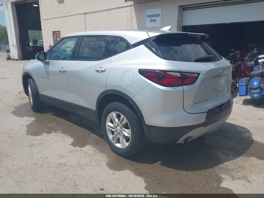 Vin: 3gnkbhr46ns124983, lot: 45673150, chevrolet blazer awd 2lt 20223