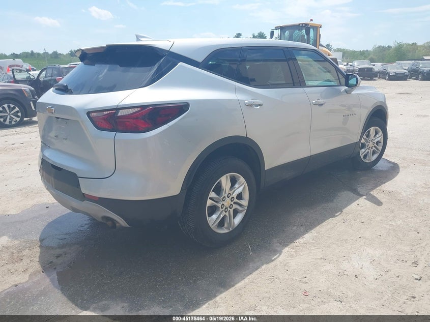 Vin: 3gnkbhr46ns124983, lot: 45673150, chevrolet blazer awd 2lt 20224