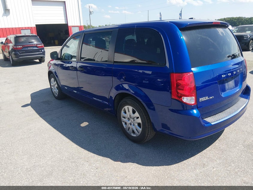 Vin: 2c4rdgbg1kr669269, lot: 45673184, dodge grand caravan se 20193