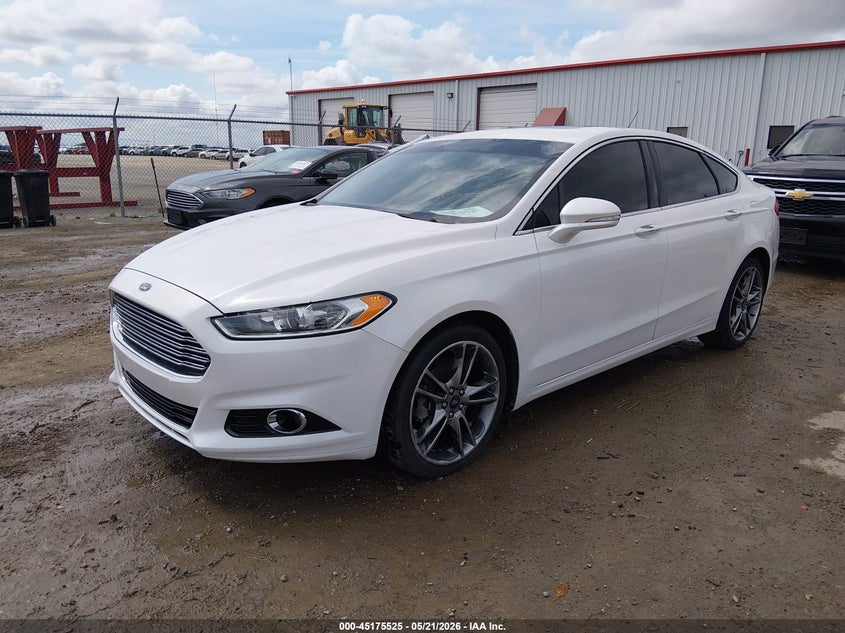 2014 Ford Fusion Titanium 3FA6P0D91ER223529 photo 1