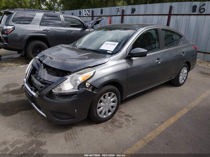 Vin: 3n1cn7ap1hl805803, lot: 45673244, nissan versa 1.6 s/1.6 s+/1.6 sl/1.6 sv 20172