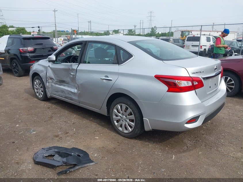 VIN 3N1AB7AP7KY446676 2019 NISSAN SENTRA S