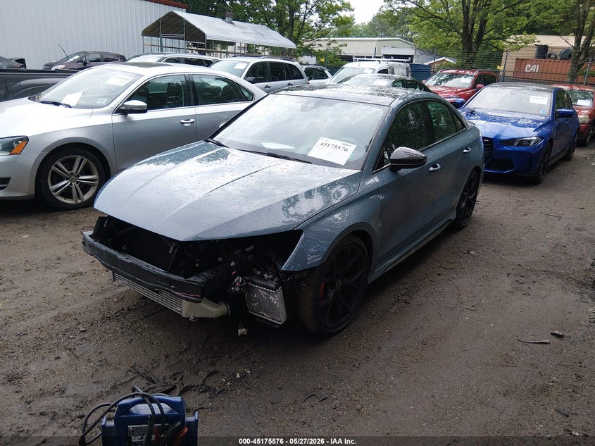 Vin: wuag4dgy8ra910592, lot: 45673262, audi rs 3 tfsi quattro s tronic 20242
