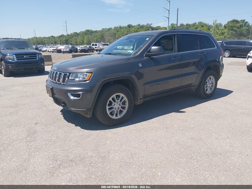 Vin: 1c4rjfag0kc837027, lot: 45673323, jeep grand cherokee laredo e 4x4 20192