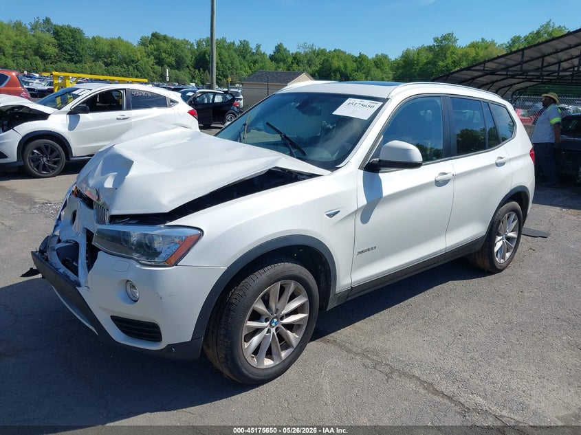 Vin: 5uxwx9c3xh0w70908, lot: 45673336, bmw x3 xdrive28i 20172