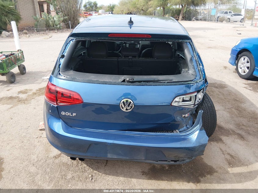 2015 Volkswagen Golf Tsi Sel 4-Door VIN: 3VW217AU3FM013389 Lot: 45175674