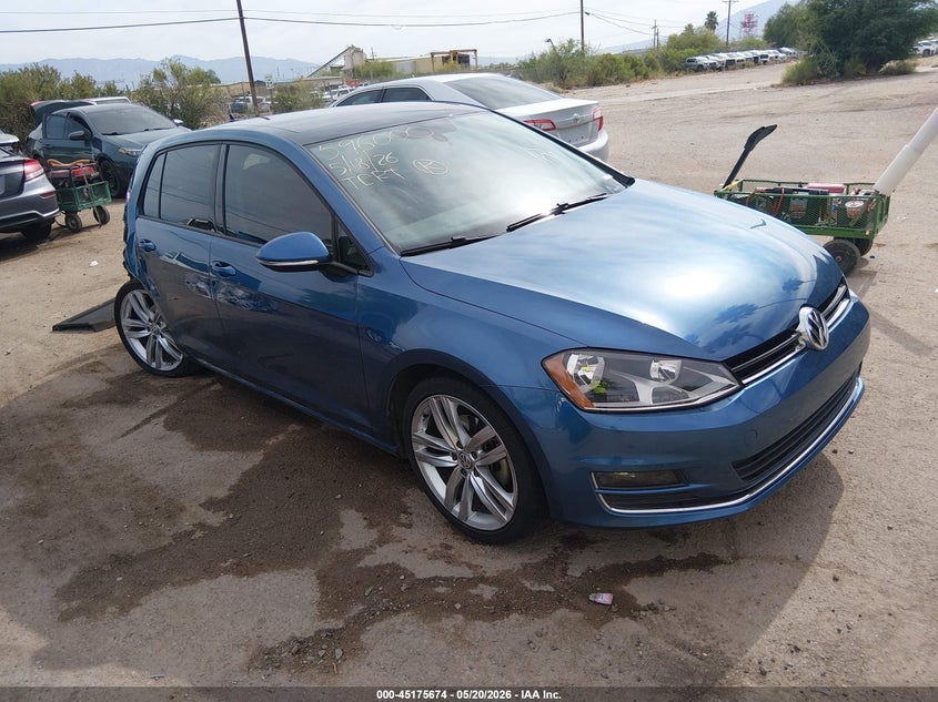 2015 Volkswagen Golf Tsi Sel 4-Door