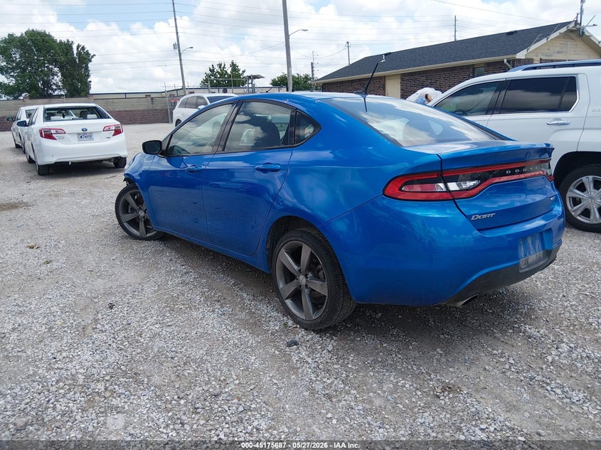 Vin: 1c3cdfeb4fd422907, lot: 45673373, dodge dart gt 20153