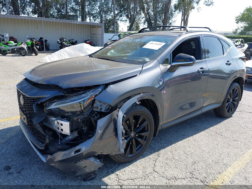 Vin: jtjkkcfz1r2022520, lot: 45673375, lexus nx 450h+ f sport handling 20242