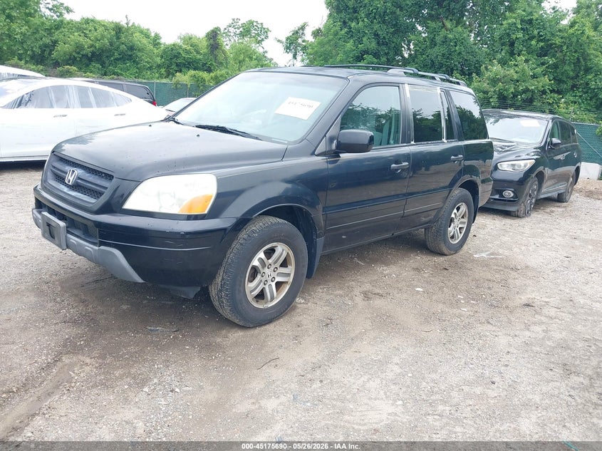2003 Honda Pilot Ex 2HKYF184X3H539277 photo 1