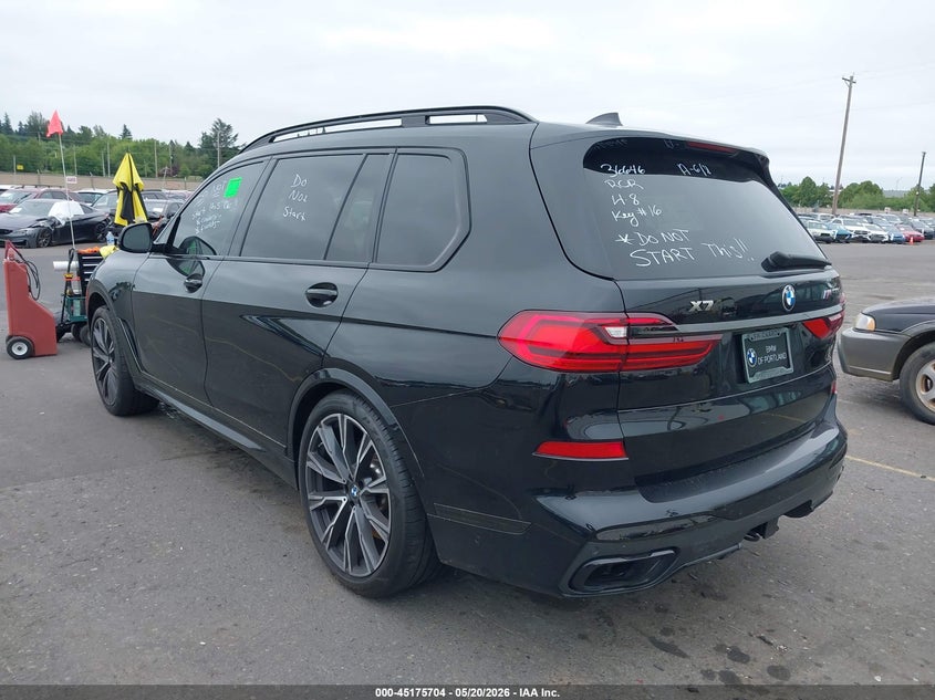 Vin: 5uxcx6c0xm9d74321, lot: 45673390, bmw x7 m50i 20213