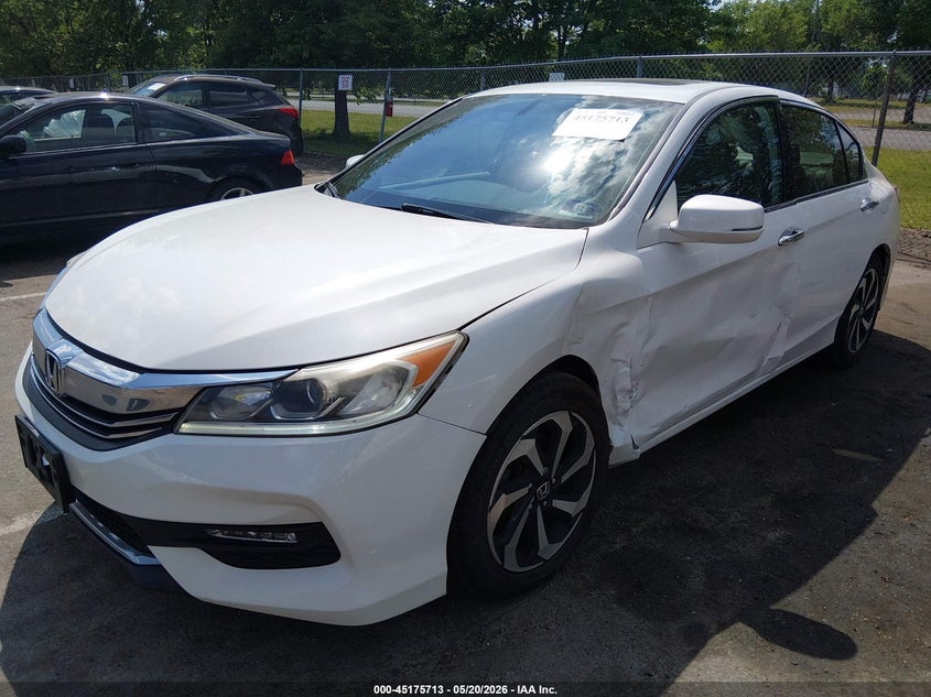 2017 Honda Accord Ex-L V6 1HGCR3F89HA013452 photo 1