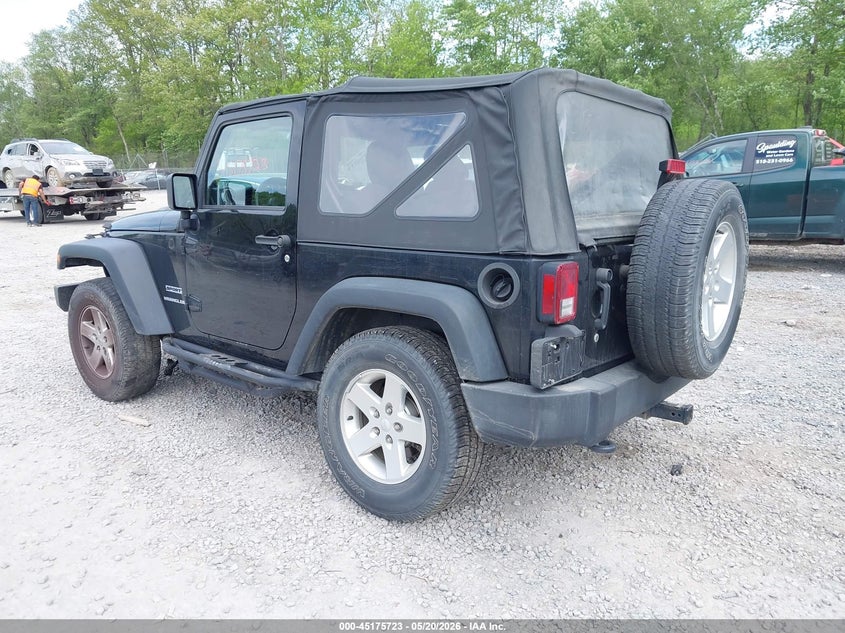 2013 JEEP WRANGLER auction photo 3