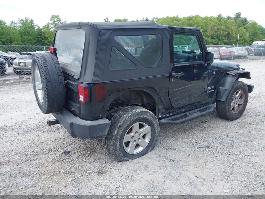 2013 JEEP WRANGLER auction photo 4