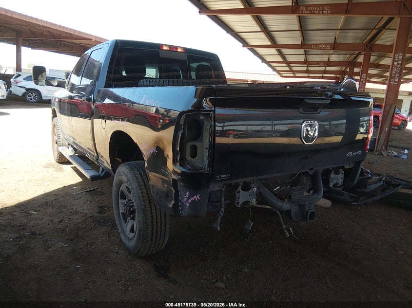 Vin: 3c6ur5cj4mg606841, lot: 45673425, ram 2500 tradesman  4x4 6'4 box 20213