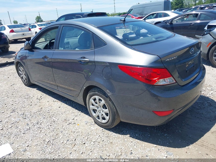 2013 HYUNDAI ACCENT auction photo 3